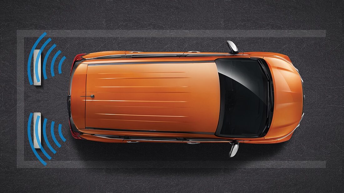 REAR CAMERA WITH PARKING SENSOR