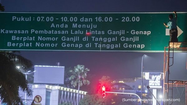 peraturan ganjil genap