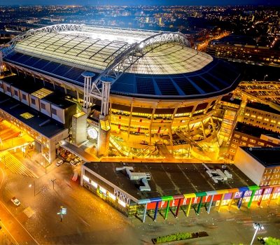 Amsterdam arena at night